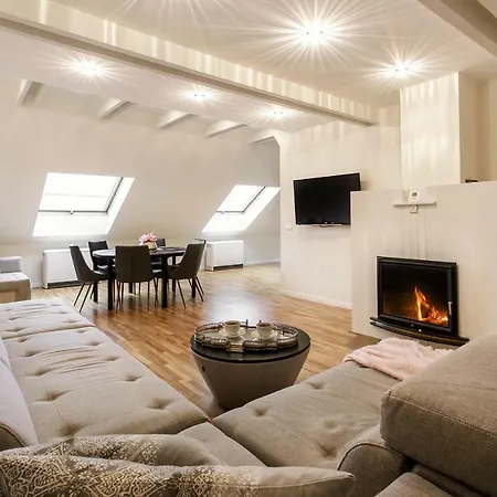 Apartmán Modern Penthouse In The City Center Vilnius